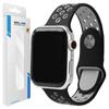 Beline Силиконовый ремешок для Apple Watch Sport 42/44/45/49 мм черный/серый