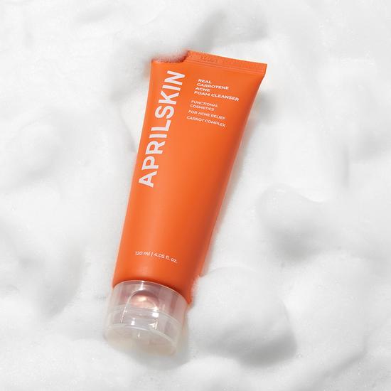 Aprilskin Carotene Acne Foam Cleanser 120ml