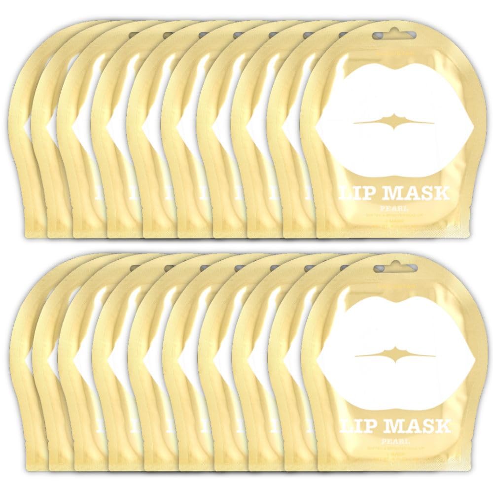 

KOCOSTAR Жемчужная маска для губ 3 г x набор из 20 пакетиков Пакет для губ Уход за губами Губы Сухие Увлажняющие Уход за губами Гидрогель Корейская косметика Маска для лица Бьюти Маска-пак Пакет для лица