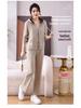Women's Spring 2026 Casual Color-Block Hoodie & Sweatpants Set - Fashionable Two-Piece Sportswear