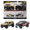Hot Wheels Premium Ford Bronco R Ford Raptor Fahrzeug Miniatur Alter HRR77 2er-Pack / '17 F-150 Spielzeug, Auto, 3+, Multi,