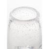 FOYER Clear Glass Flower Vase, 10cm H X 7cm W, 2c00025CL F