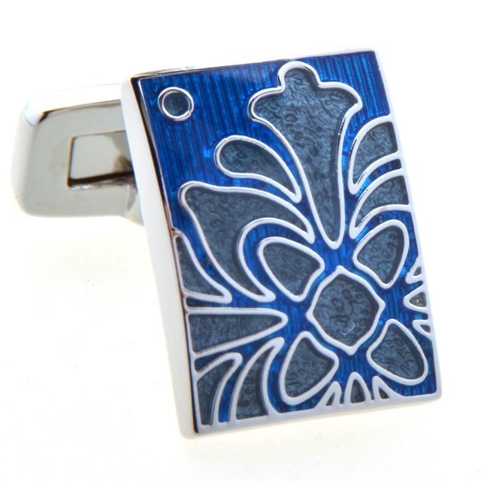 

Эмалевые запонки «Голубое небо и белые облака»: Мужская мода с французскими манжетами для бизнес-элиты