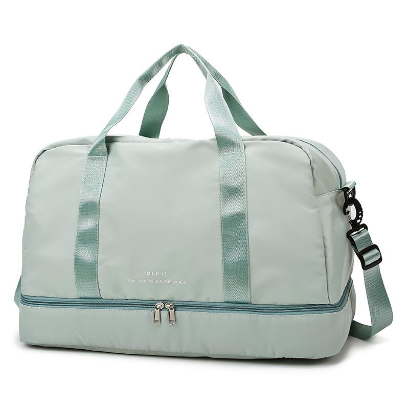Short-haul travel bag Portable business trip Large capacity lightweight sports fitness bag Birth-to-be travel storage Luggage bag