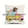 Popular Easter Cartoon Rabbit Sofa Cushion Cover for Home Decoration