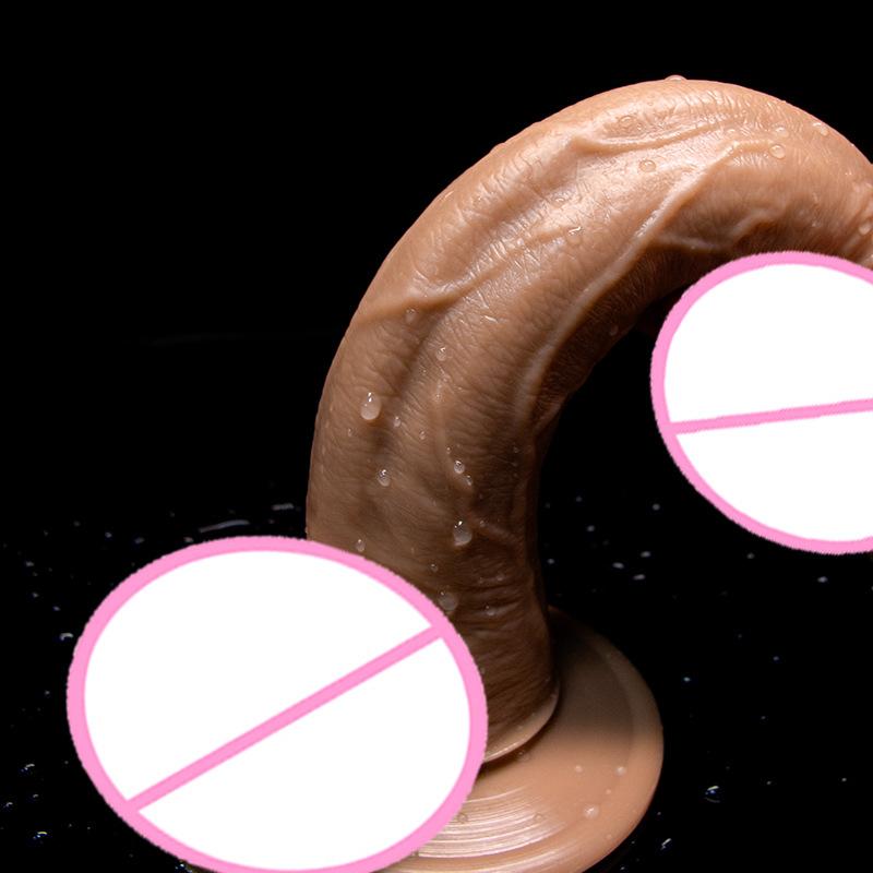 Realistic Dildo Sucker Artificial Penis Female Masturbation Apparatus Simulation Dildo Adult Sex Toys Erotic Products