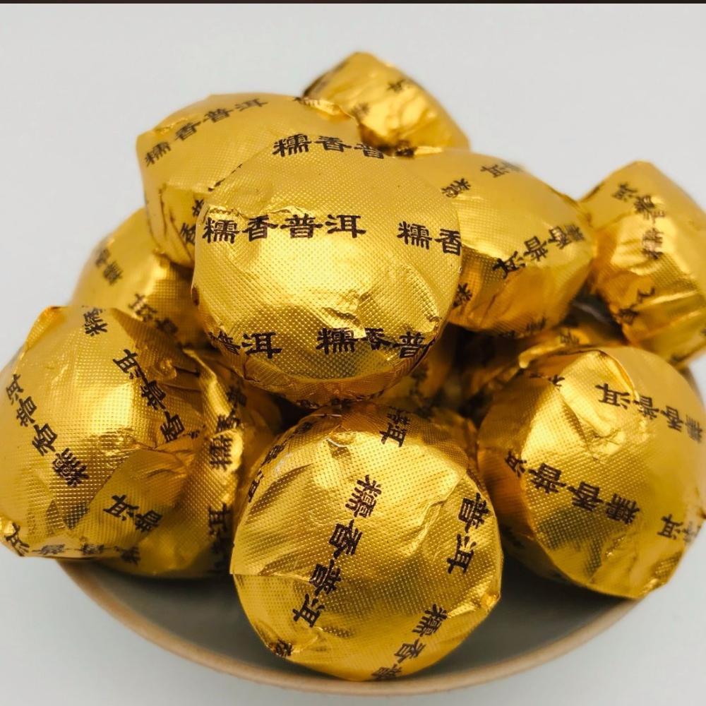 500g Yunnan Pu'er Glutinous Rice Fragrant Xiaotuo Tea Aged Ripe Mini Tea