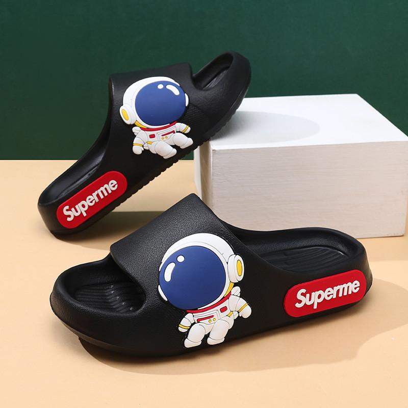 Pantofole per Bambini Mario Design Cartone Animato Cool Ragazzi Estate Indoor Antiscivolo Suola Morbida