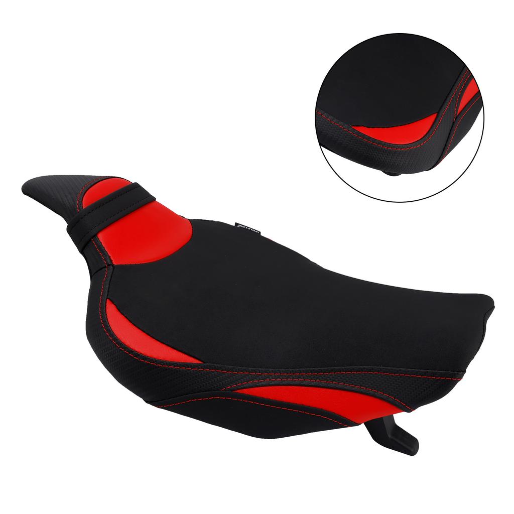 Front Raider Seat Driver Cushion Pu Fit Red For Kawasaki Z1000 2014-2025 2024