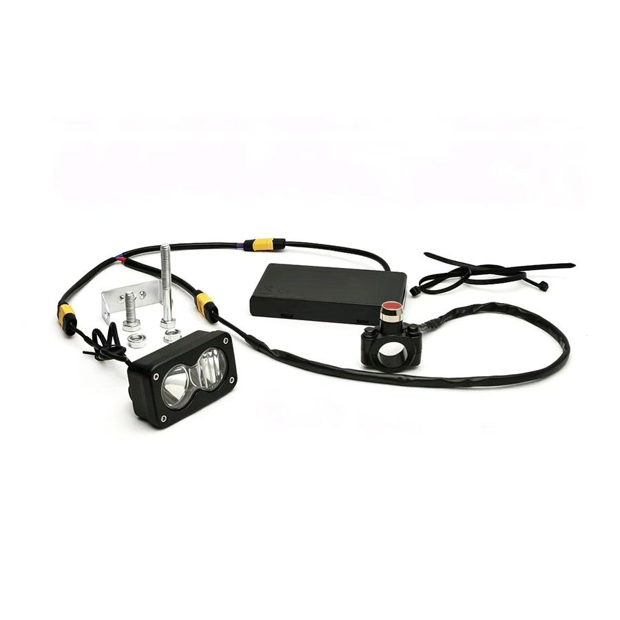 Wintai-Tech Universal Battery Powerd 3 Inch 12V Baja Light Metal Switch for E-bike Motorcycle Off-road Vehicles 3 inches&18 Watts