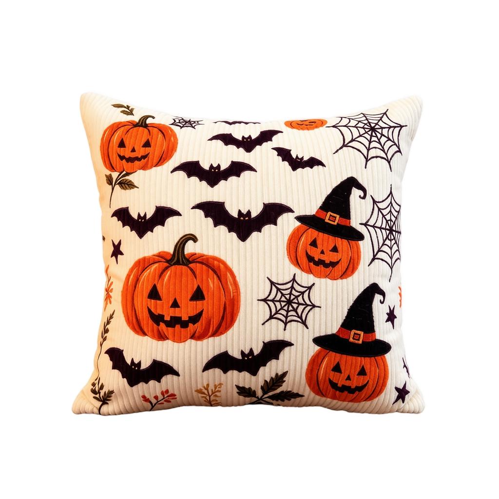 Halloween Pumpkin Decorative Throw Cover - Home Decor
