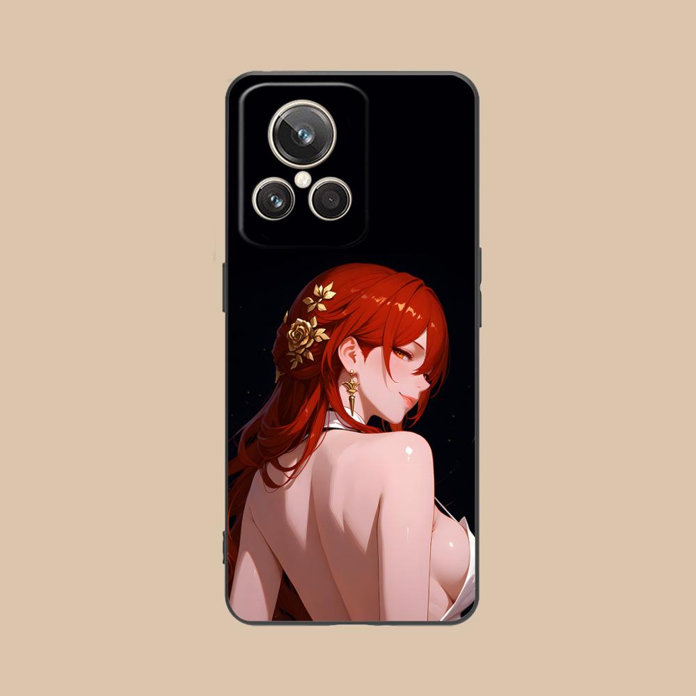 HSR Himeko Matte TPU Mobile Phone Case for Realme GT 8 Neo Pro C75 73 71 C67 65 C55 53 C35 31 C20 15 Colorful Cover