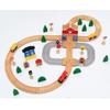 Track Small Train Free Assembly Wooden Track Suit Train Toys Children's Educational Toys