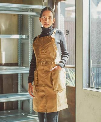 GORDON MILLER Cordura Work Apron, One Size Fits All, Coyote Beige, 1673946