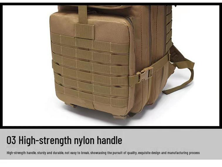 Taktischer 3P Rucksack mit großer Kapazität für Outdoor, Militär, Bergsteigen, Radfahren, Sport und Camping