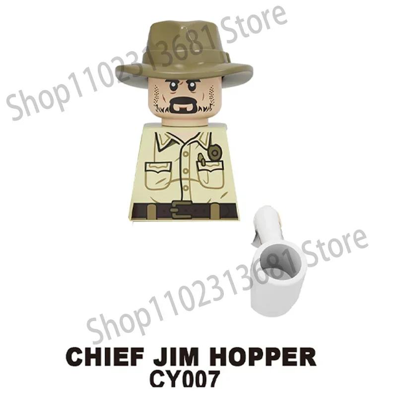 Schrecklicher Film Auf dem Kopf Dustin Mike Lucas Will Eleven Modellbausteine Erleuchten Actionfigur Bausteine Spielzeug für Kinder