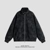 PU Leather Jacket Spring and Autumn New American Versatile Loose Collar Couple Casual Jacket