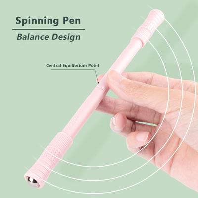 Morandi Color Spinning Pen Anti-stress Turn Pen Professional Rotating Gaming Pen