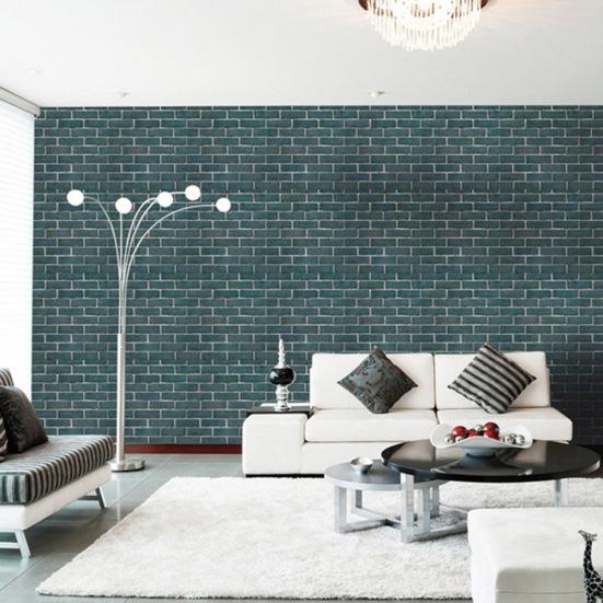 Naklejka ścienna 3D Bricks Salon Sypialnia Tapeta Mural Naklejka Home Art Decor