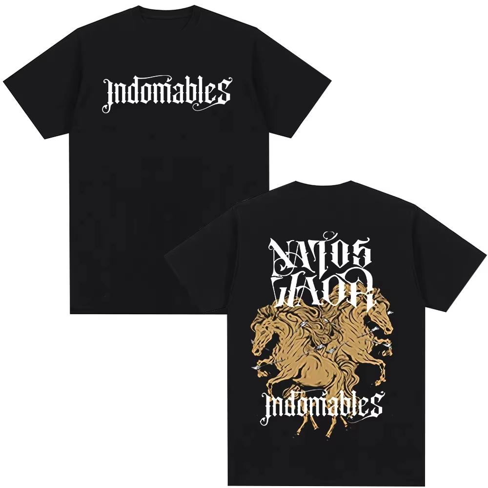 

Rapper Natos Y Waor pure cotton Unisexs Shirt Summer Graphics Shirts Womens Y2k Hip Hop Short Sleeve Streetwear Tshirt 4XL