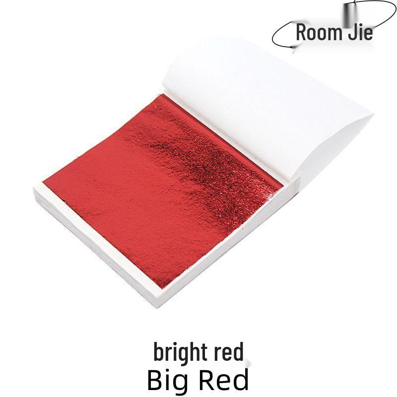 

14x14cm Freeze-Resistant Silver and Gold Colored Foil Paper for DIY Nail Art and Crystal Epoxy Projects