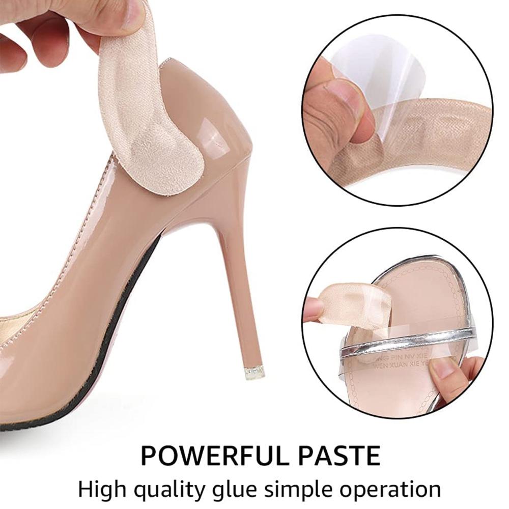 Silicone Forefoot Pads for Women Anti-Slip Anti-Pain High Heel Shoe Inserts Soft Gel Shock Absorption Cushion for Comfort Wear
