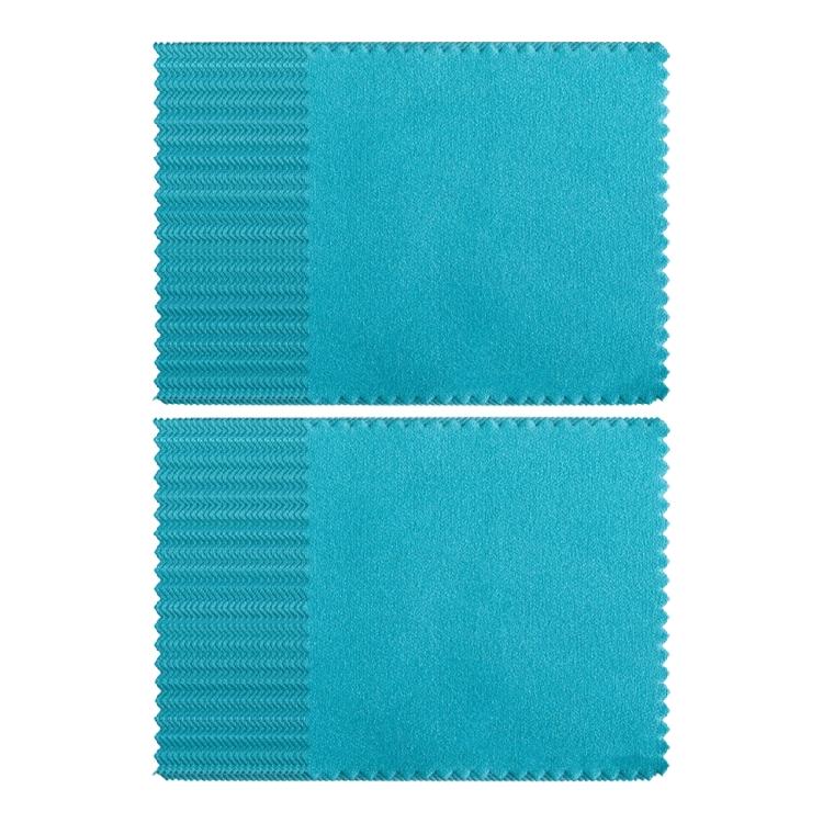50 Pack Multifunctional Jewelry Polishing Cloth 17 Color Option Silver Restoration Cloth Cleaning Accessory for Jewelry