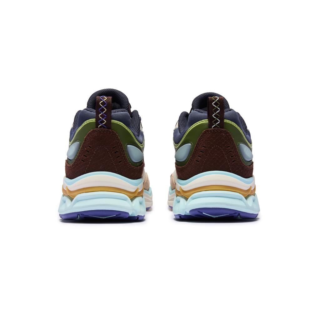 SAUCONY Grid Fusion Year Of The Snake Exclusive CNY Gift Box Low Top Casual Shoes Unisex Casual Shoes Beige Brown Green S79063-8-BOX