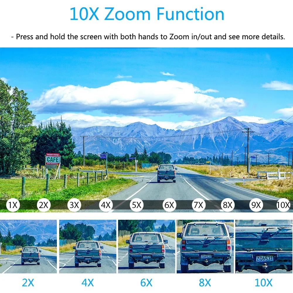 Solar Camera for Home Outdoor Use, Waterproof and Dustproof, Wiring-free, Three-screen Monitoring