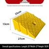 Plastic Uphill Ramp & Curb Speed Bump Pad