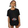Friends Girls Christmas Tree Lights Cotton T-Shirt