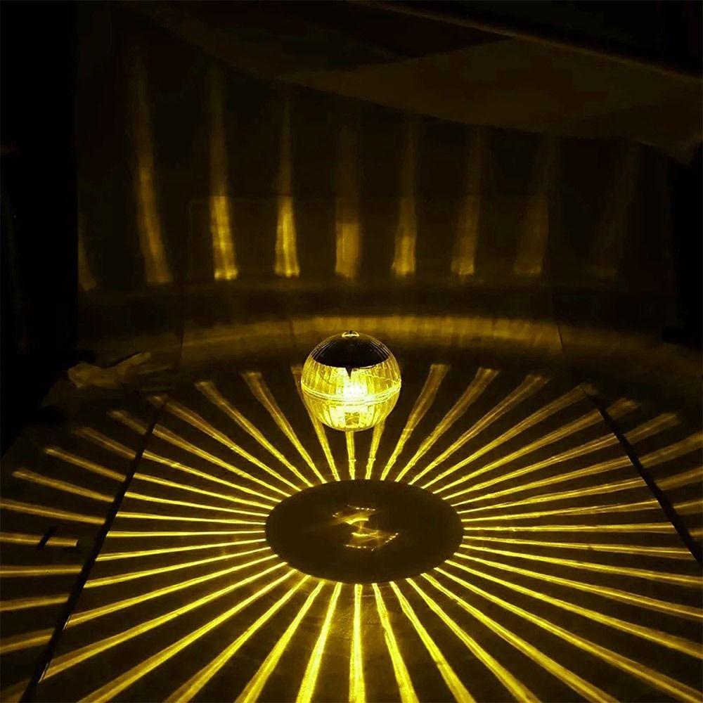 Solar Powered Solar Floating Pond Light LED Outdoor Night Lights Swimming Pool