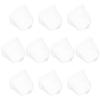 10Pcs Square Succulent Pot Covers Clear Plastic Dome Cloche Humidity Retention Plants Protector Garden Dome Covers Reusable