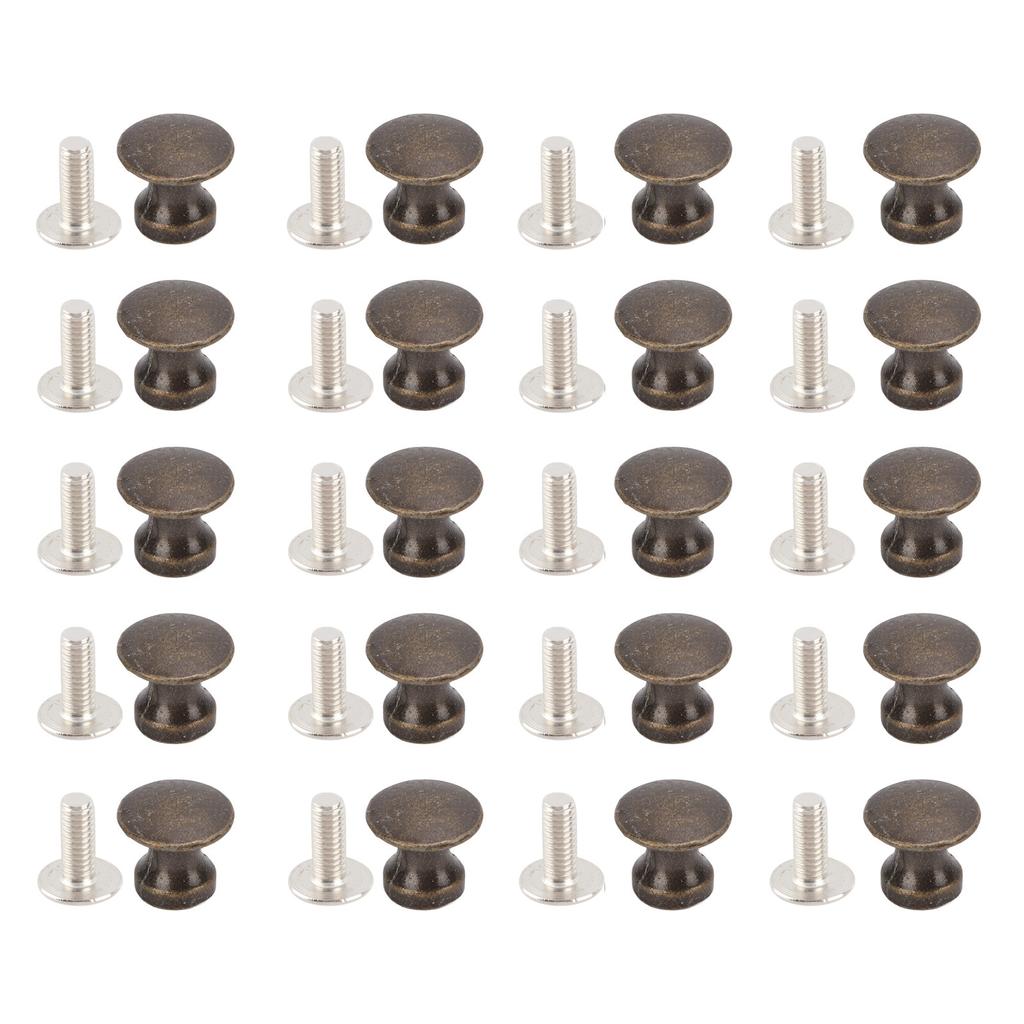 Small Handles Easy To Install Single Hole Small Handle Replacement 12x11MM for Desk Drawers for Cupboards for Kitchen Cabinets