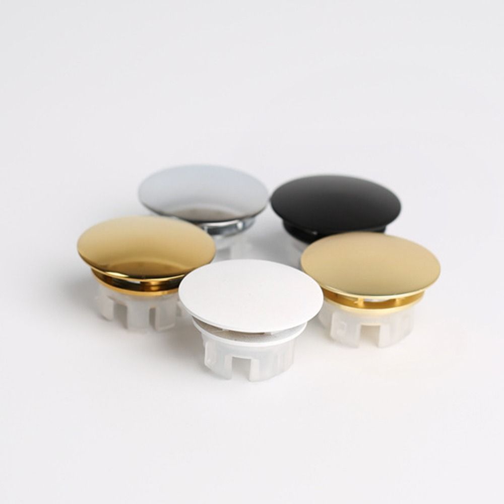 Sink Overflow Covers Copper Wash Basin Overflow Ring Plug Replacement Sink Hole Cover Durable Kitchen Bathroom Accessories