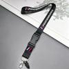 Performance Logo Lanyard Nylon Printing Emblem Key Strap Holder&Staff ID Cards For BMW M Performance E90 E60 E46 Accessories