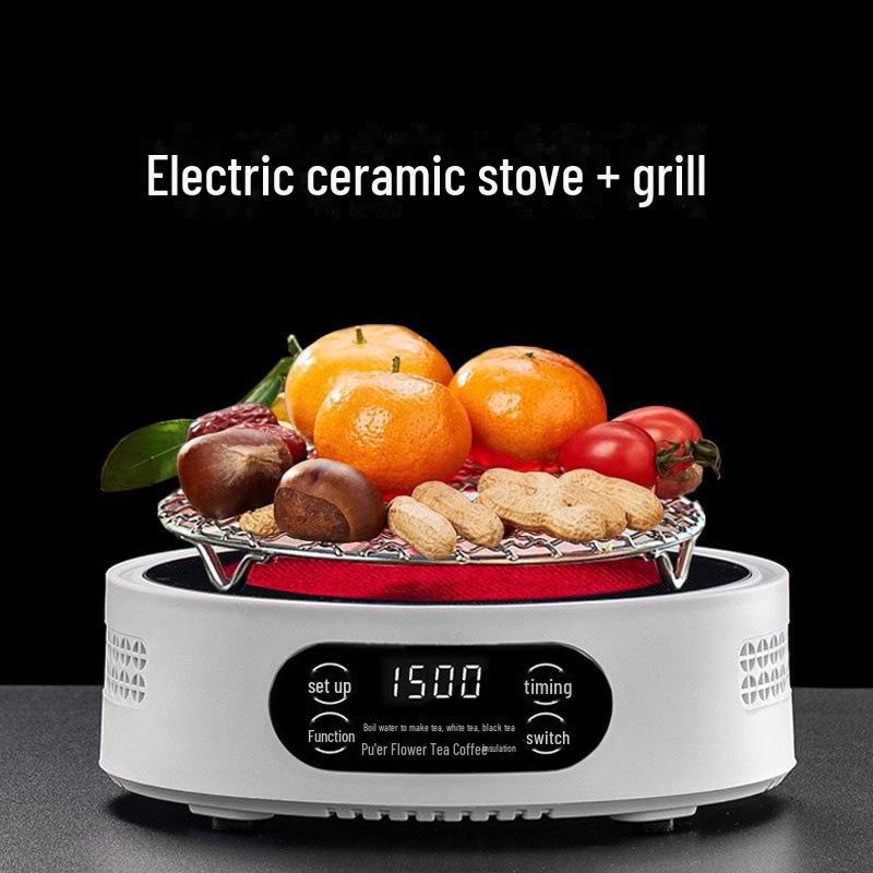 Michu Electric Ceramic Stove Tea Maker: Compact Automatic Water Boiler with Heat Preservation.