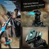 FALCAM TreeRoot QuickLock Lite Carbon Fiber Tripod with Ball and Compact Travel Tripod with 40kg Vertical Load Thick Legs for Cameras Head,