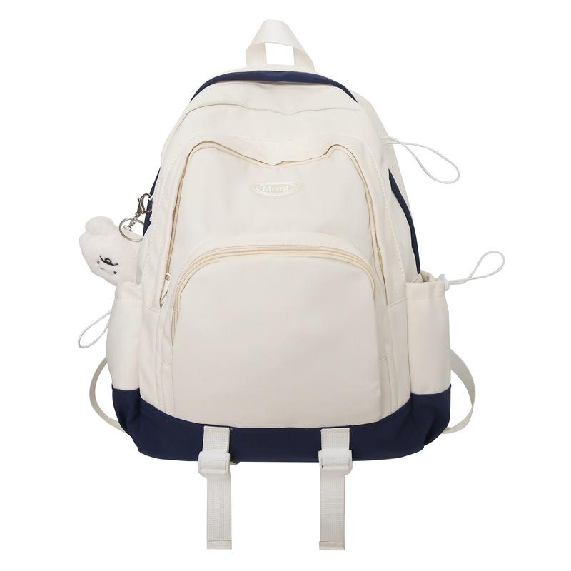Backpack Girls High Value Junior High School Student School Bag Large Capacity Niche Versatile Casual Backpack
