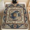 1Pc Sky Print Flannel Blanket, High Quality Comfortable for All Seasons, Home Decor, Warmth and Comfort, Perfect for Christmas Gifts W162