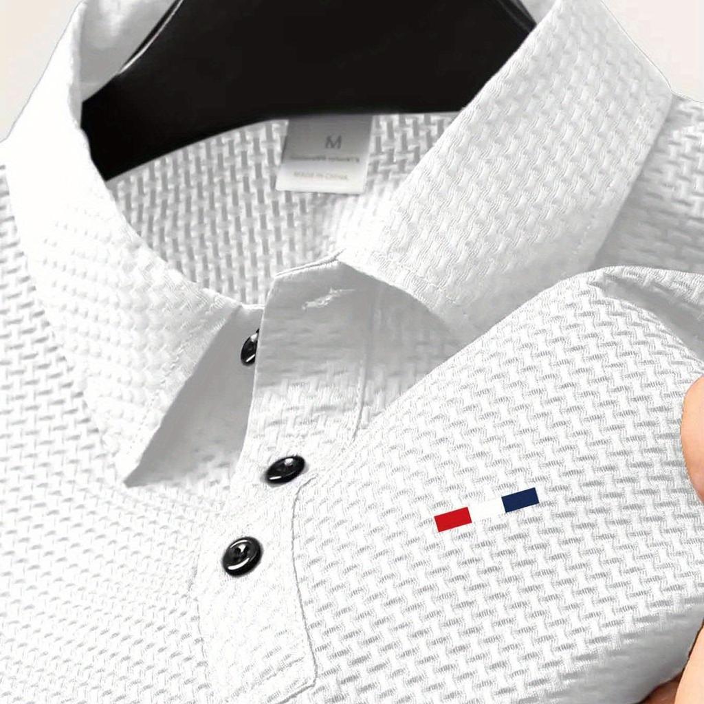 Polo Shirt for Men - Men's Polo Shirt Quick Dry Performance, Short Sleeve Mens Golf Shirts Work Tops