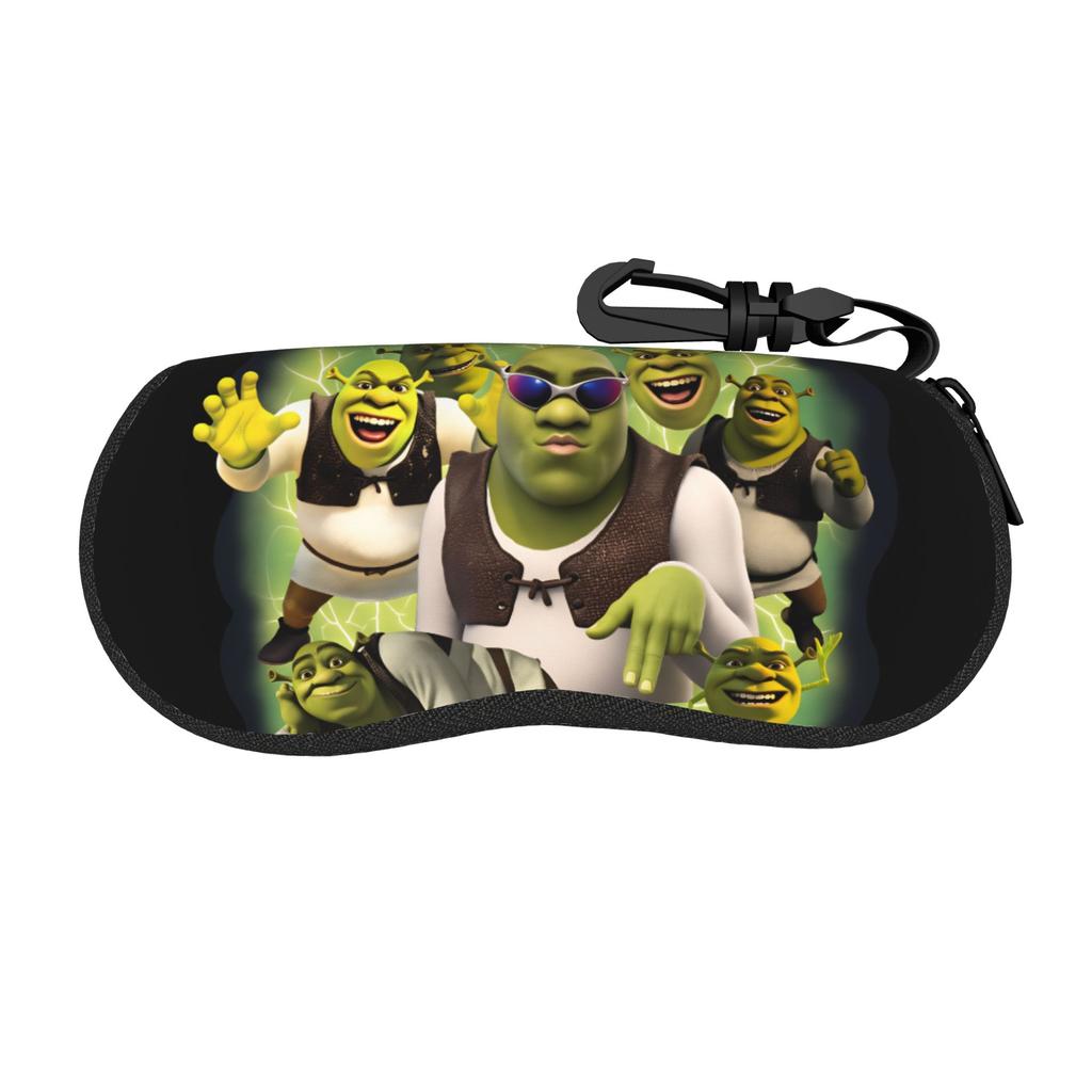 Pun Mein Swampf S-shreks Glasses Case Sunglasses Pouch Pocket Soft Eyewear Bag Zipper Male Female Eyeglass Cases Cover