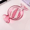 Colorful Round Fruit Snack Plate Thickened Glass Halloween Candy Plates Household Living Room Decoration