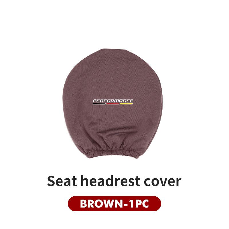Car Seat Headrest Cover Perforated Pillow Case For BMW 1 3 5 Series G30 G32 G38 2021 2020 2019 2018 E46 E91