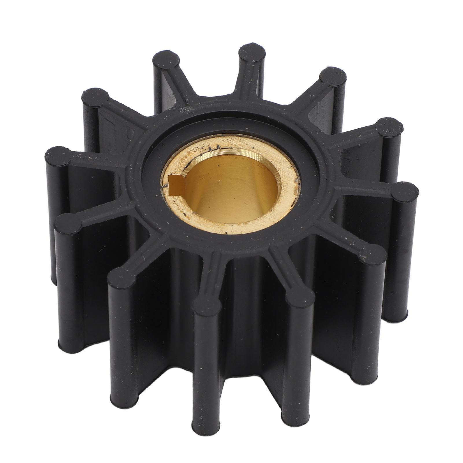 

12 Blade Impeller Kit 18838‑0001 High Cooling Flow Water Pump Impeller Kit with Gasket Replacement for Sherwood 9959