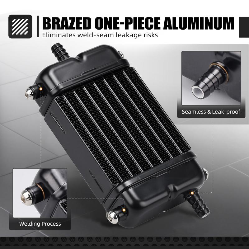 NICECNC XR 650L 650 L 93-25 Oil Cooler Motorcycle Accessories Black For Honda XR650L 1993-2025 2024 2023 2022 2021 2020 2019