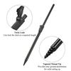 Adjustable Carp Fishing Bank Stick Extending Aluminum Alloy Fishing Fish Rod Rest for Bite Alarm Adjustable Fishing Bank Stick