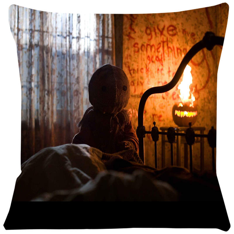 Cushion Cover Halloween Stills Pillow for chairs Home Decorative cushions for sofa Throw Pillow Cover SJ108