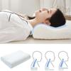 Adjustable Orthopedic Contour Memory Foam Pillow - For Side Sleepers, Neck & Shoulder Pain Relief