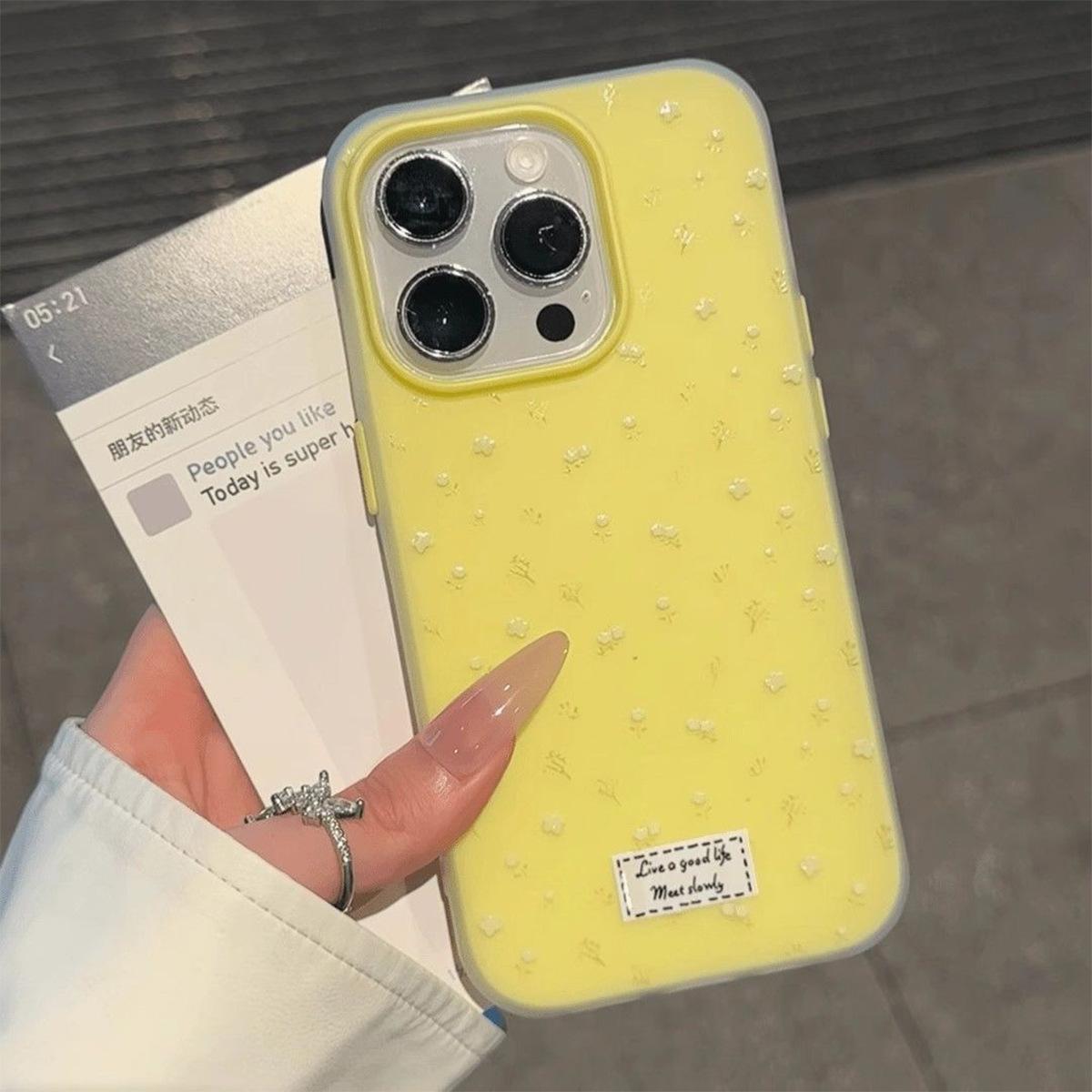 

Jelly 2-in-1 Mobile Phone Case Cartoon Floral Domestic Android for For Huawei NOVA for Honor Minimalist Style All-inclusive For Honor 200 Pro